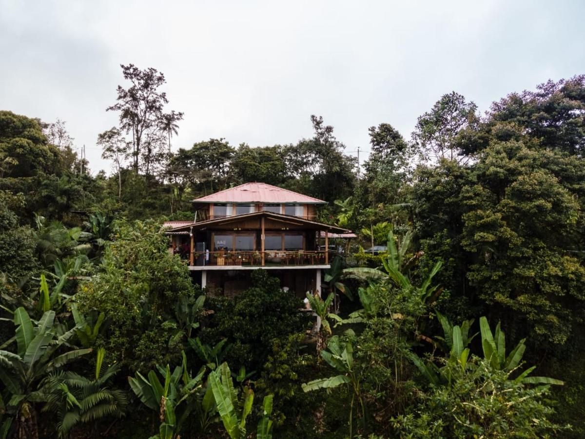 Casa De Vista Alta Hotel Mindo Bagian luar foto