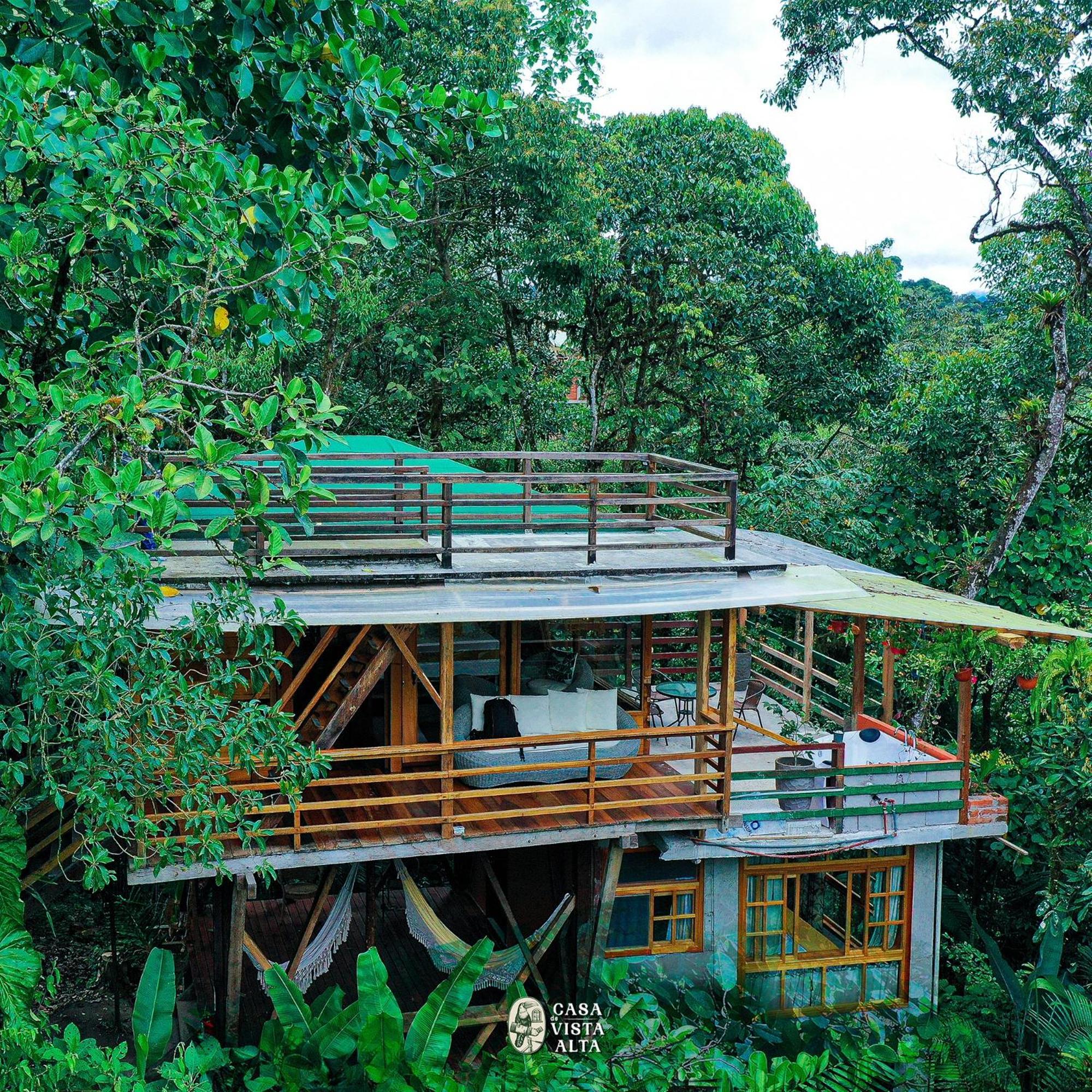 Casa De Vista Alta Hotel Mindo Bagian luar foto